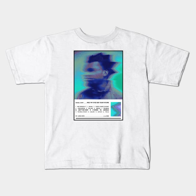 Melt My Eyez Aesthetic Kids T-Shirt by fantanamobay@gmail.com